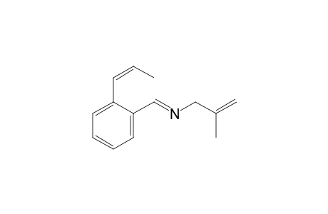 (E/Z)-(2-Methylallyl)[2-(prop-1-enyl)benzylidene]amine