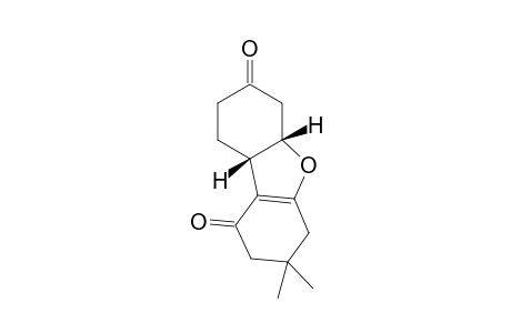 (5aS,9aS)-3,3-Dimethyl-2,3,4,5a,6,8,9,9a-octahydrodibenzo[b,d]furan-1,7-dione