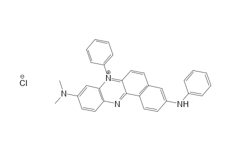 Benzo[a]phenazinium, 9-(dimethylamino)-7-phenyl-3-(phenylamino)-, chloride