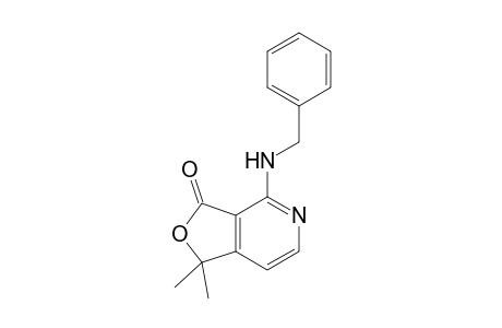 4-(Benzylamino)-1,1-dimethylfuro[3,4-c]pyridin-3(1H)-one