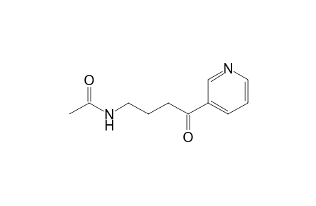 3-[4'-(N-Acetylamino)-1'-oxobutyl]pyridine