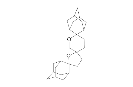 Trispiro[adamantane-2,2'-tetrahydrofuran-5',3"-tetrahydro-2H-pyran-6",2"'-adamantane]