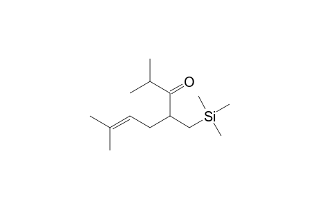 2,7-Dimethyl-4-(trimethylsilylmethyl)-6-octen-3-one