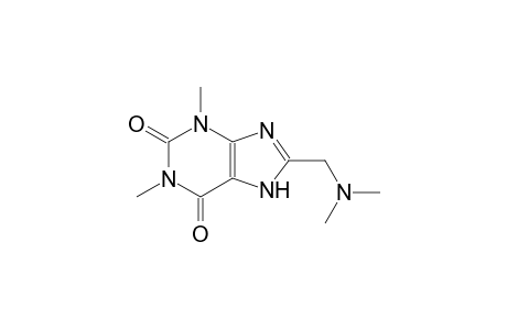 8-[(dimethylamino)methyl]-1,3-dimethyl-3,7-dihydro-1H-purine-2,6-dione