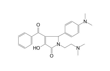 4-benzoyl-1-[2-(dimethylamino)ethyl]-5-[4-(dimethylamino)phenyl]-3-hydroxy-1,5-dihydro-2H-pyrrol-2-one