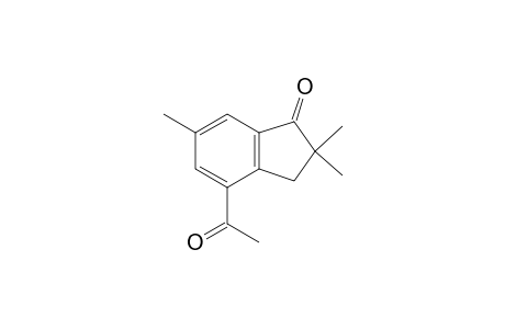 4-Acetyl-2,2,6-trimethyl-indanone