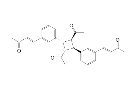 (1.alpha.,2.alpha.,3.beta.,4.beta.)-1,3-diacetyl-2,4-bis[(E)-3-(2-acetylethenyl)phenyl]cyclobutane