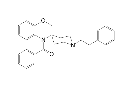 N-(2-Methoxyphenyl)-N-[1-(2-phenylethyl)piperidin-4-yl]benzamide