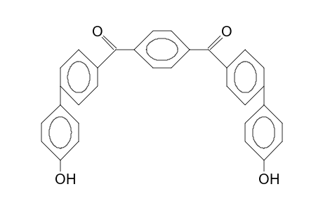 1,4-Bis(4-[4-hydroxy-pheny]-benzoyl)-benzene