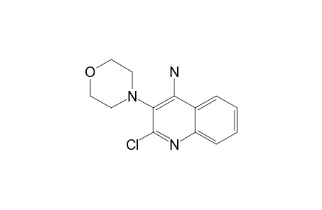4-AMINO-2-CHLORO-3-MORPHOLIN-4-YL-QUINOLINE