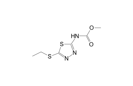 methyl 5-(ethylsulfanyl)-1,3,4-thiadiazol-2-ylcarbamate