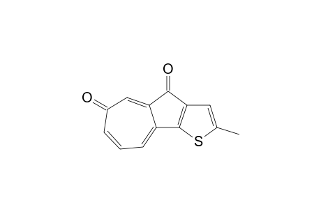 2-Methylthieno[3,2-b][1,5]azulenequinone