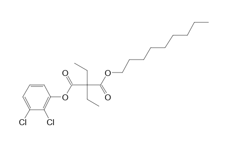 Diethylmalonic acid, 2,3-dichlorophenyl nonyl ester