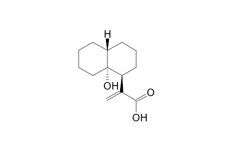 6.alpha.-Hydroxy-14,15-dinor-7(.alpha.-H)-cadin-11(13)-en-12-oic acid