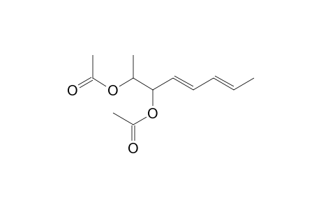 (2E,4E)-1-[1-(Acetyloxy)ethyl]-2,4-hexadienyl acetate