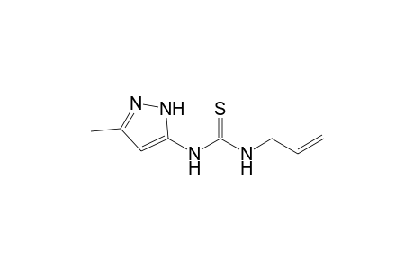 1-(3-Methyl-1H-pyrazol-5-yl)-3-allylthiourea