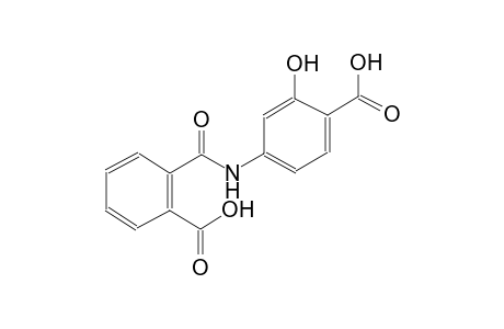 4-[(2-carboxybenzoyl)amino]-2-hydroxybenzoic acid