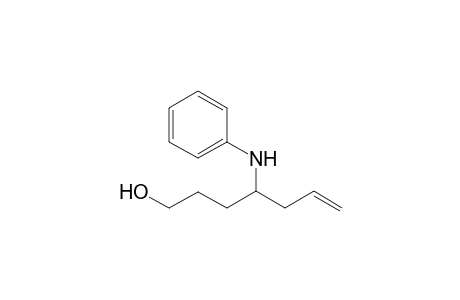 4-(Phenylamino)-6-hepten-1-ol