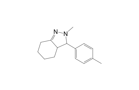 2-Methyl-3-(p-methylphenyl)-3,3a,4,5,6,7-hexahydro-2H-indazole