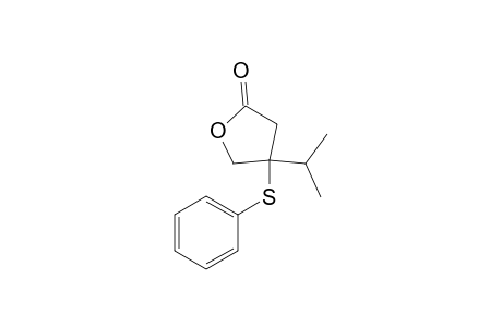 2(3H)-Furanone, dihydro-4-(1-methylethyl)-4-(phenylthio)-