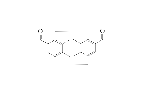 Tricyclo[8.2.2.2(4,7)]hexadeca-4,6,10,12,13,15-hexaene-5,12-dicarboxald ehyde, 13,14,15,16-tetramethyl-, stereoisomer