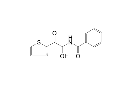N-[1-hydroxy-2-oxo-2-(2-thienyl)ethyl]benzamide