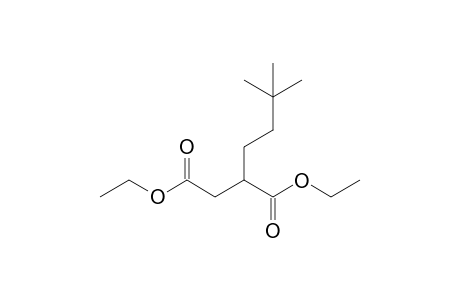 Ethyl 3-(ethoxycarbonyl)-6,6-dimethylheptanoate