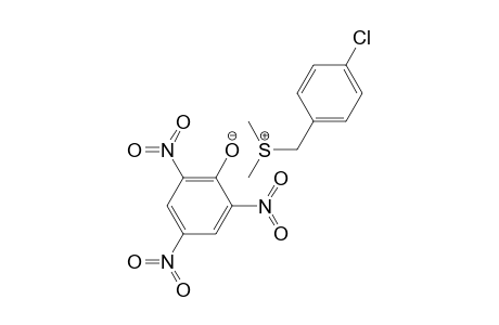 p-Chlorobenzyldimethylsulfonium picrate