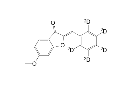 3(2H)-Benzofuranone, 6-methoxy-2-(phenyl-D5-methylene)-