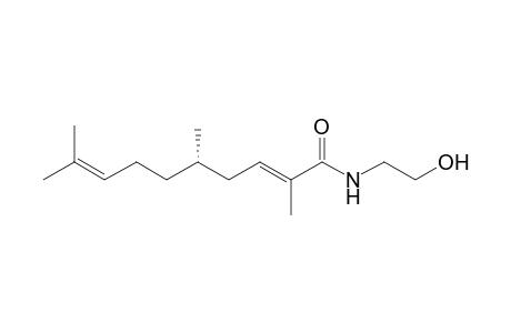(2E,5S)-N-(2'-Hydroxyethyl)-2,5,9-trimethyl-2,8-decadienamide