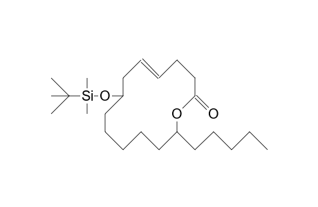 (8R,14R)-8-(T-Butyl-dimethyl-silyloxy)-2-oxo-14-pentyl-trans-1-oxa-cyclotetradec-5-ene