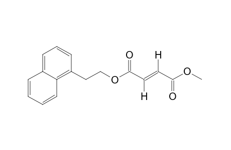 fumaric acid, methyl 2-(1-naphthyl)ethyl ester
