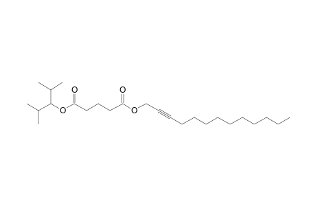 Glutaric acid, tridec-2-yn-1-yl 2,4-dimethylpent-3-yl ester