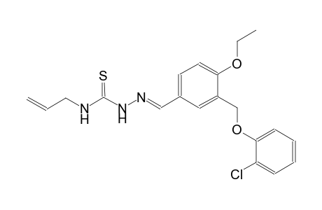 3-[(2-chlorophenoxy)methyl]-4-ethoxybenzaldehyde N-allylthiosemicarbazone
