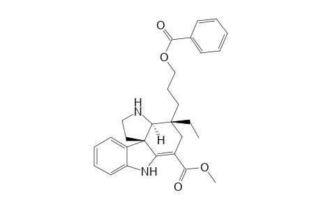 2,16-Didehydro-3-(benzoyloxy)-16-(methoxycarbonyl)-3,4-secoaspidospermidine(20.beta.,21.alpha.)