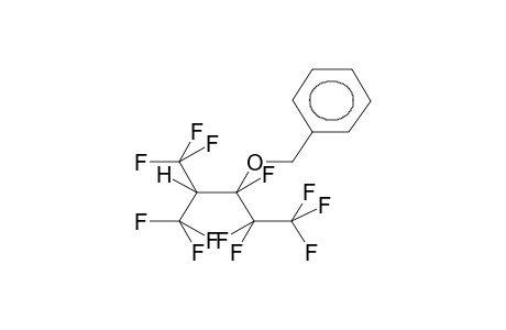 2-TRIFLUOROMETHYL-2-HYDRO-3-BENZYLOXYPERFLUOROPENTANE