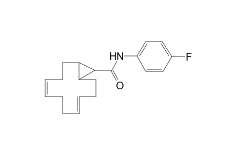 Bicyclo[10.1.0]trideca-4,8-diene-13-carboxamide, N-(4-fluorophenyl)-