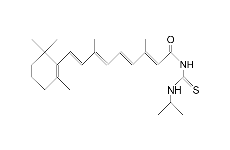 N-(Isopropylamino-thioxo-methyl)-retinamide