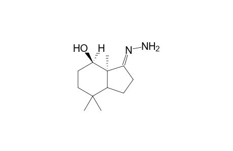 1,6,6-Trimethyl-9-hydroxybicyclo[4.3.0]nonan-2-one hydrazone