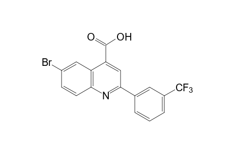 6-BROMO-2-(alpha,alpha,alpha-TRIFLUORO-m-TOLYL)CINCHONINIC ACID