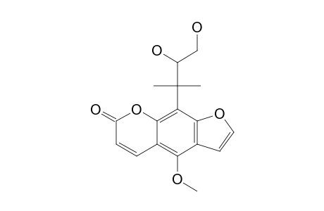 5-METHOXY-8-(1,1-DIMETHYL-2,3-DIHYDROXYPROPYL)-PSORALEN