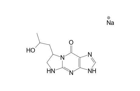 7-(2'-Hydroxypropyl)-5,6,7,9-tetrahydro-9-oxoimidazo[1,2-a]purine-Sodium salt of the OH