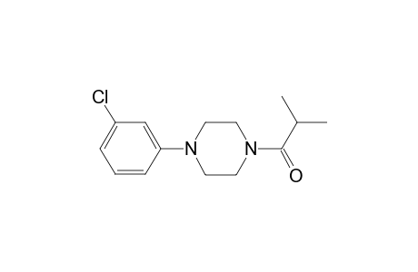 1-(3-Chlorophenyl)-4-(2-methylpropionyl)piperazine hydrochloride-