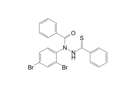 Benzoic acid, 1-(2,4-dibromophenyl)-2-(phenylthioxomethyl)hydrazide