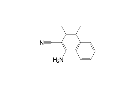 1-Amino-3,4-dihydro-3,4-dimethyl-2-naphthalenecarbonitrile