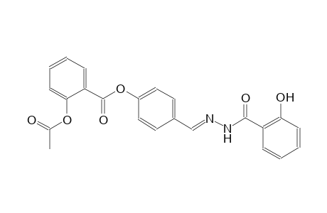 benzoic acid, 2-(acetyloxy)-, 4-[(E)-[2-(2-hydroxybenzoyl)hydrazono]methyl]phenyl ester