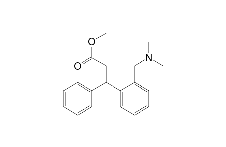 Methyl 3-[2-Dimethylaminomethylphenyl]-3-phenyl-propanoate