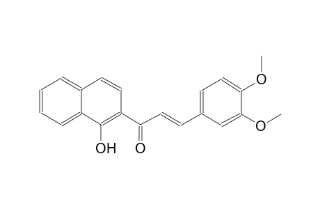 (2E)-3-(3,4-dimethoxyphenyl)-1-(1-hydroxy-2-naphthyl)-2-propen-1-one