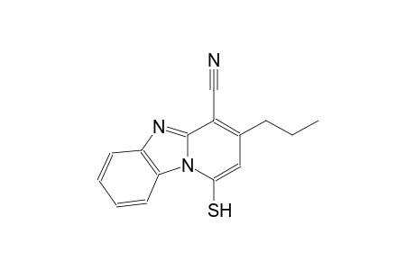 3-propyl-1-sulfanylpyrido[1,2-a]benzimidazole-4-carbonitrile