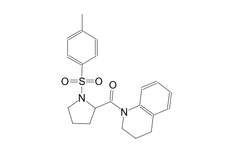 quinoline, 1,2,3,4-tetrahydro-1-[[1-[(4-methylphenyl)sulfonyl]-2-pyrrolidinyl]carbonyl]-
